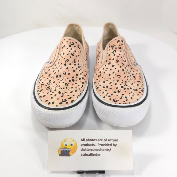 Vans Off the Wall Marca Slip On Shoe Womens Size 5.5 Pink - Picture 2 of 9